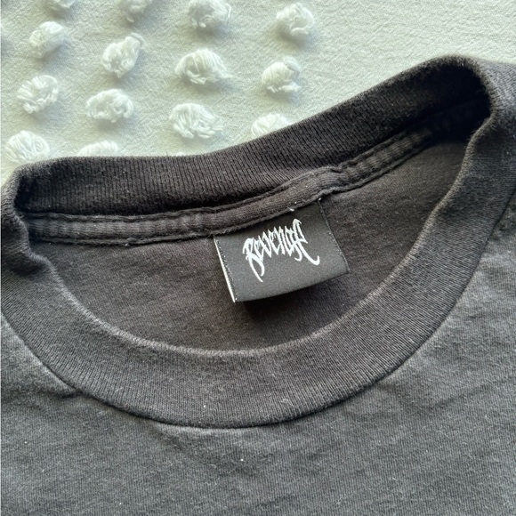 Revenge Graphic Black and Red Men's T-Shirt - Picture 4 of 5